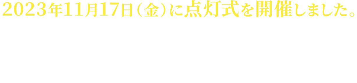 SAGAサンライズパーク クリスマス